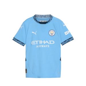 CAMISETA EQUIPO PUMA MCFC HOME JERSEY REPLICA JR